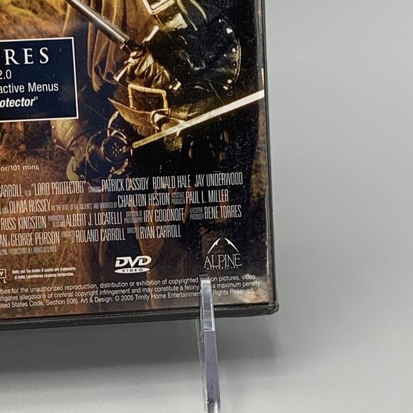 The Lord Protector DVD 2005 New Patrick Cassidy Ronald Hale Charlton Heston - Picture 6 of 7
